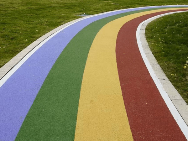 彩色瀝青防滑路面